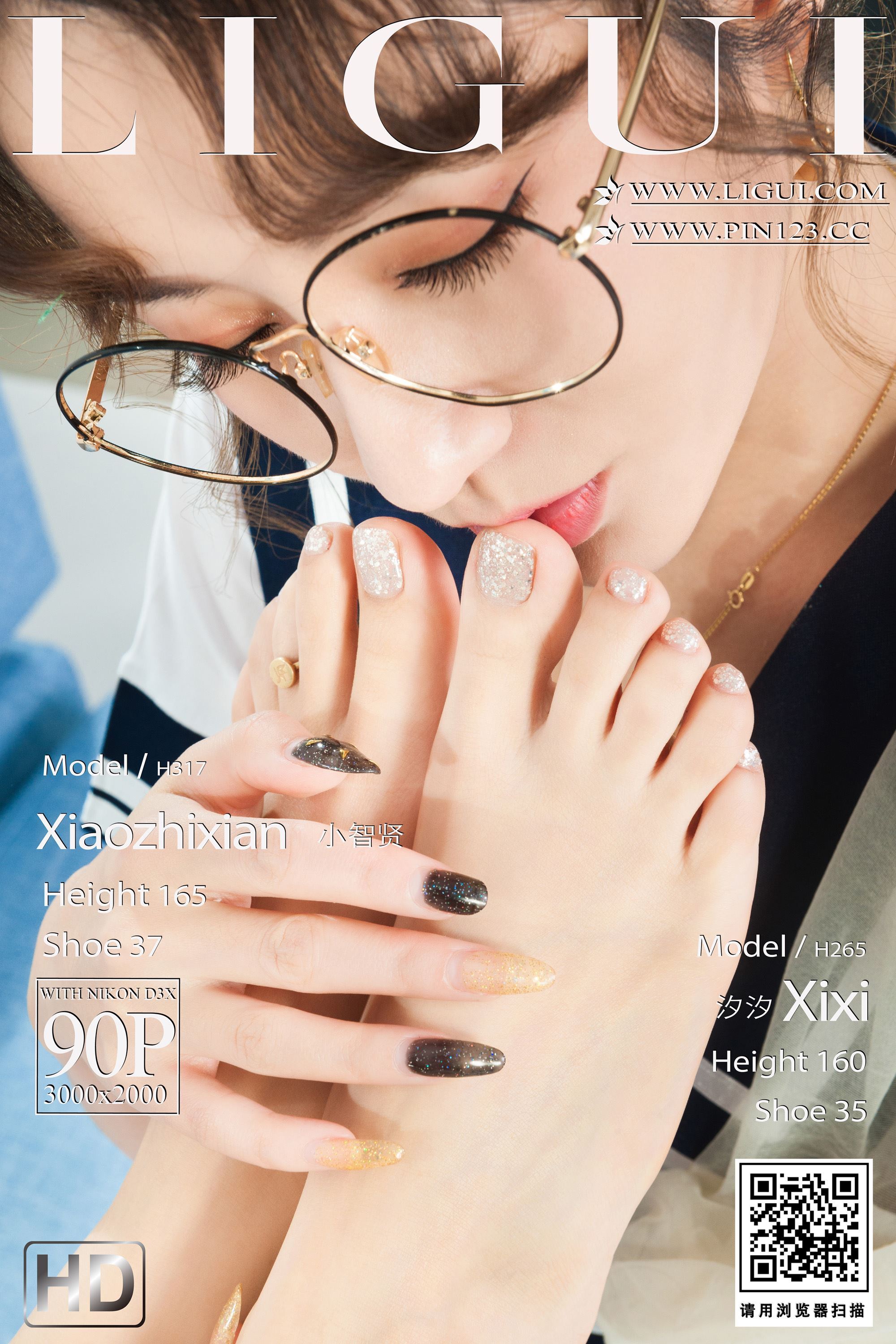 Ligui丽柜 2022.09.16 双生花-紧缚花季 小智贤&汐汐